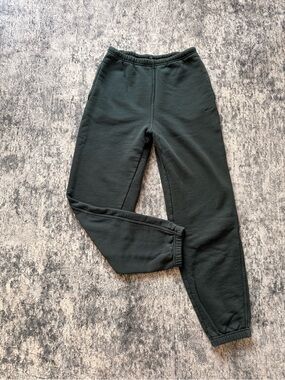 SKIMS Joggers Green Vintage Fleece Jogger Lounge Pants
